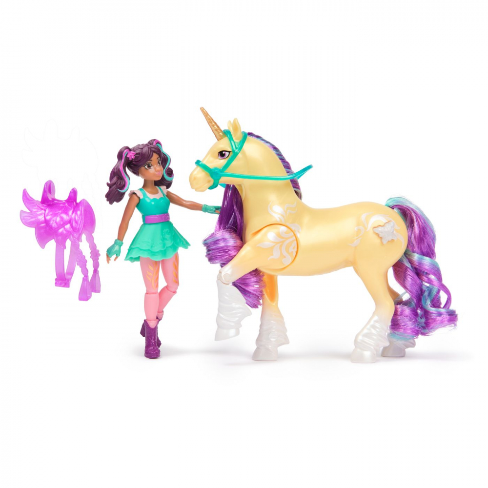 UNICORN ACADEMY SET PAPUSA AVA SI UNICORNUL LEAF PLANTA MAGICA [2]