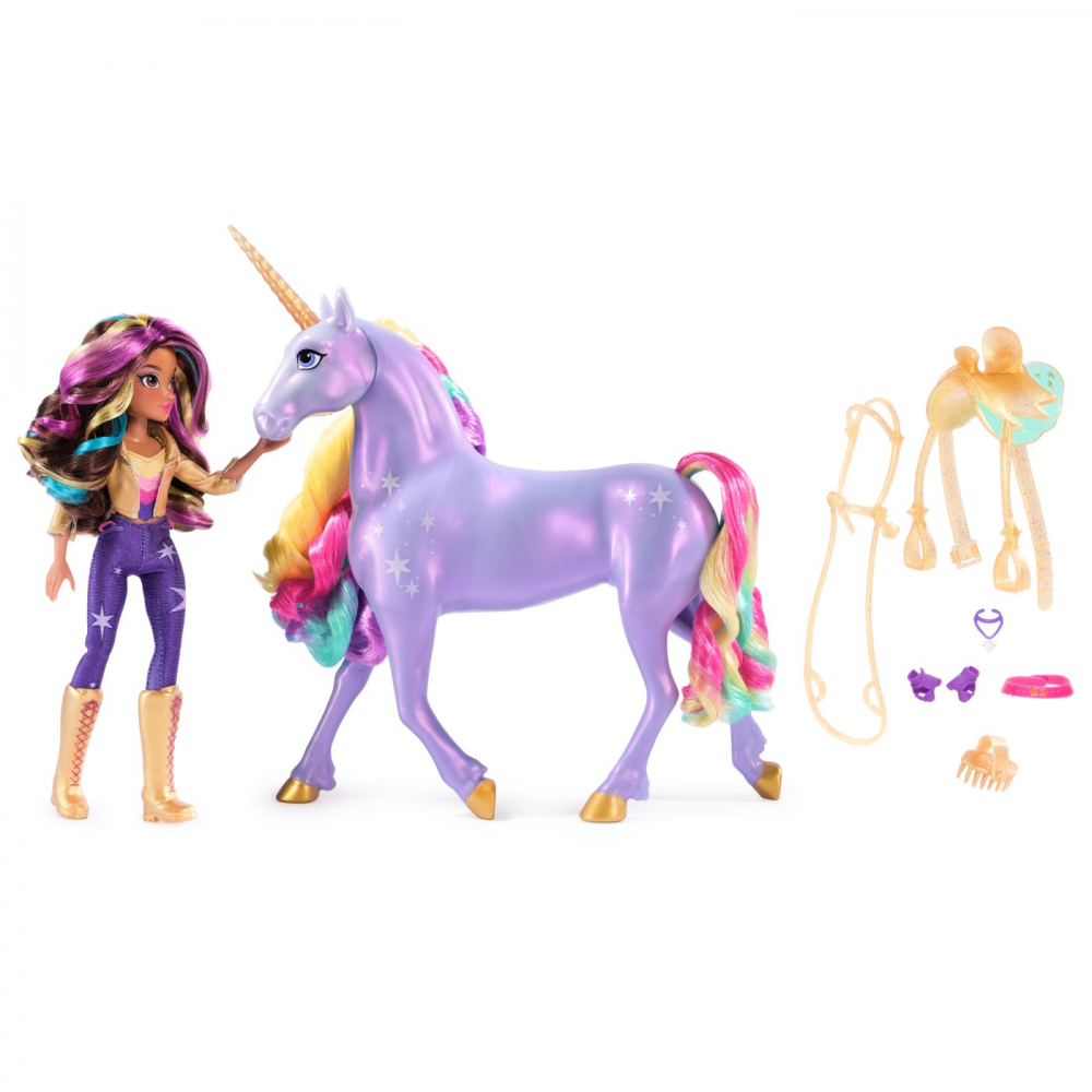 UNICORN ACADEMY SET SOPHIA SI WILDSTAR LUMINA DE CURCUBEU [2]