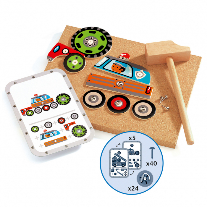 Vehicule de Asamblat Tap Tap Djeco  [2]