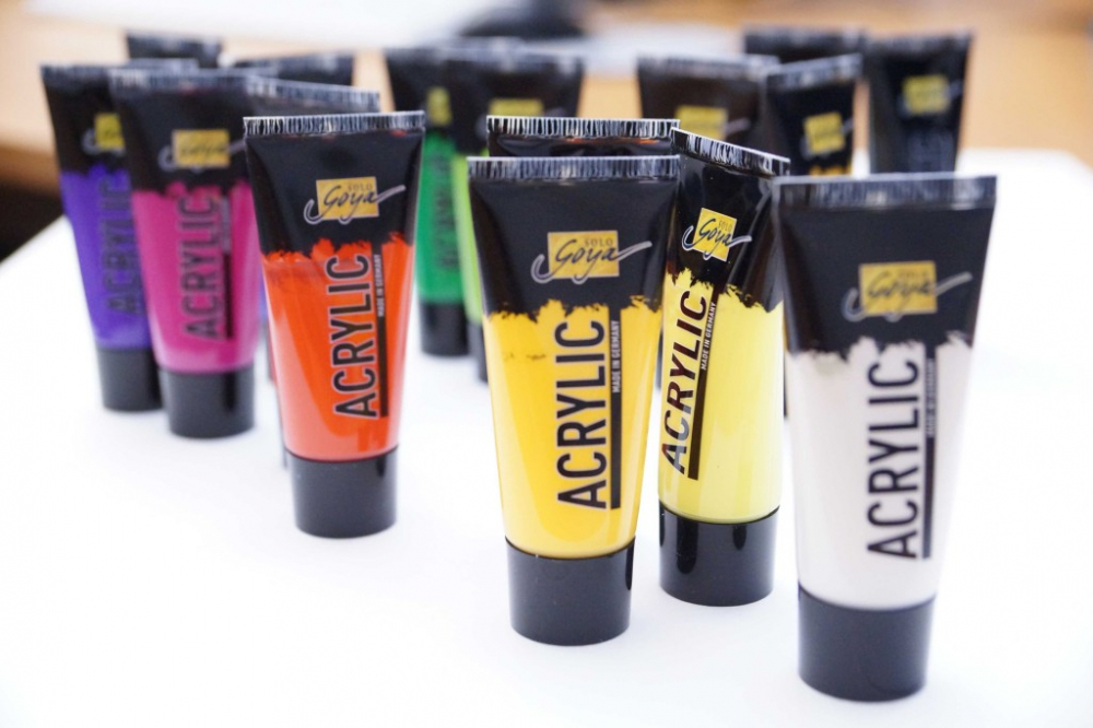 Vopsea acrilică Solo Goya, set 16 buc x 20 ml [2]