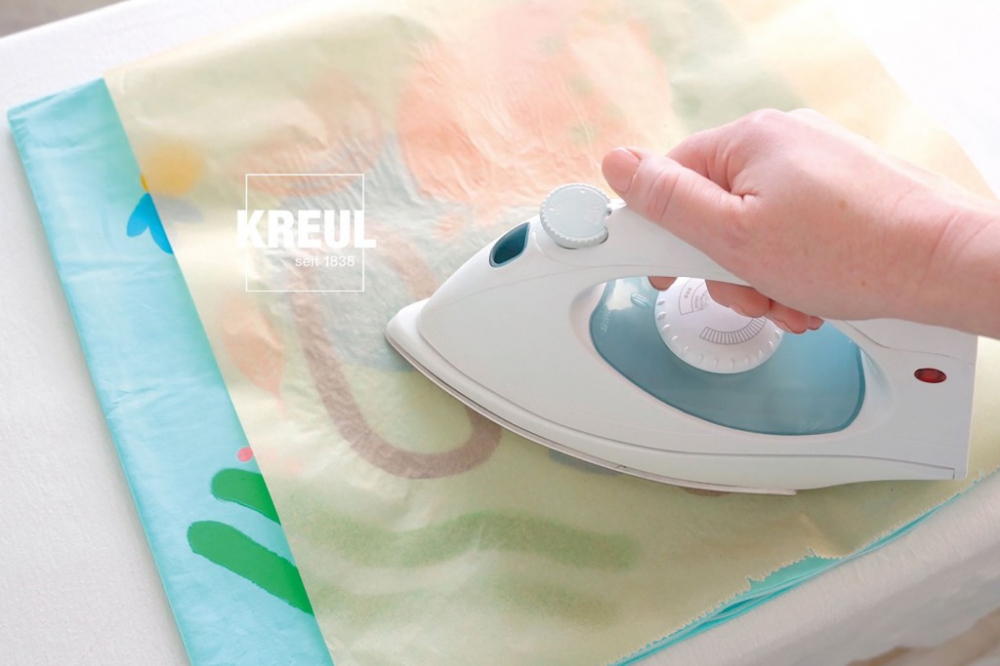 Vopsea pentru textile cu pensula inclusa Javana Color Living Kreul, 6 culori x 20 ml [3]