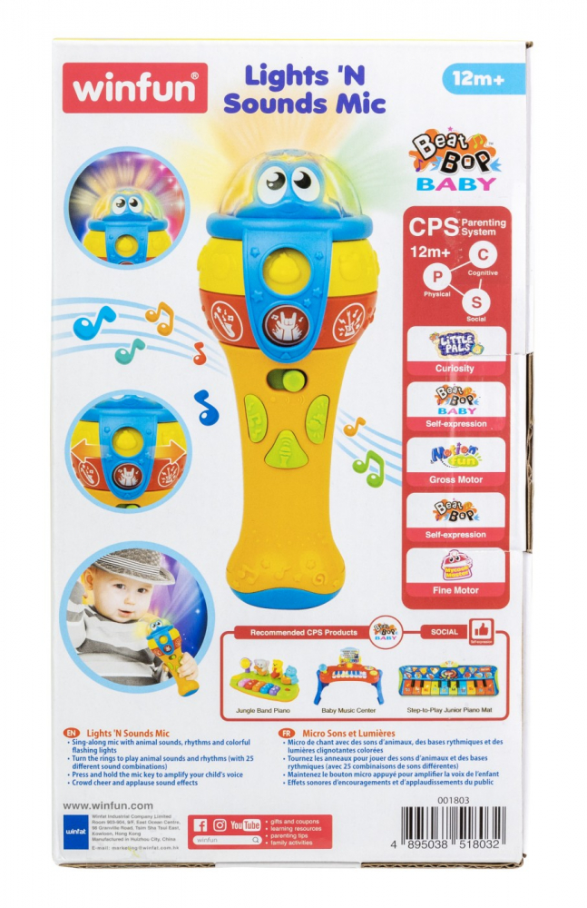 WINFUN MICROFON CU SUNETE SI LUMINI [4]