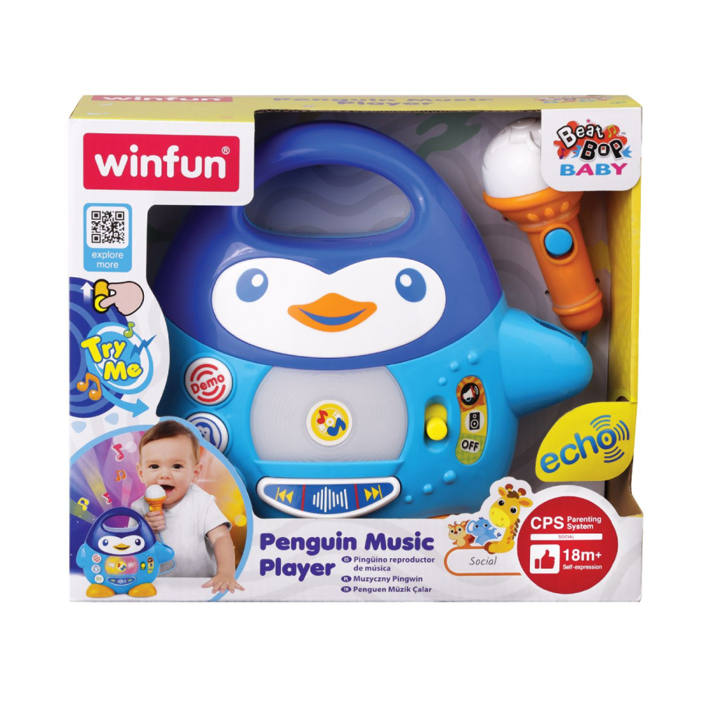 Player muzical Pinguin Winfun
