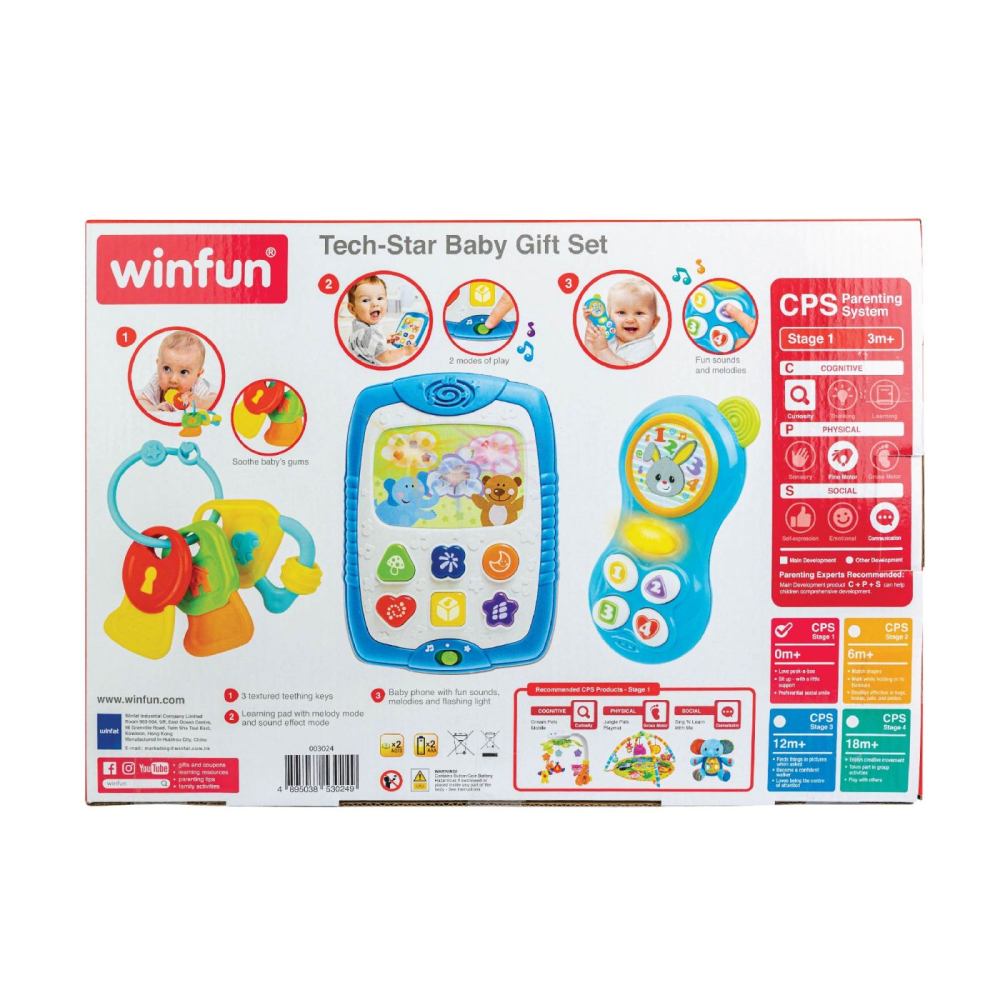 WINFUN SET 3 JUCARII PENTRU BEBELUSI [9]