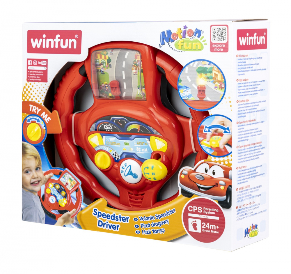 WINFUN VOLAN CU SUNETE SI LUMINI [3]