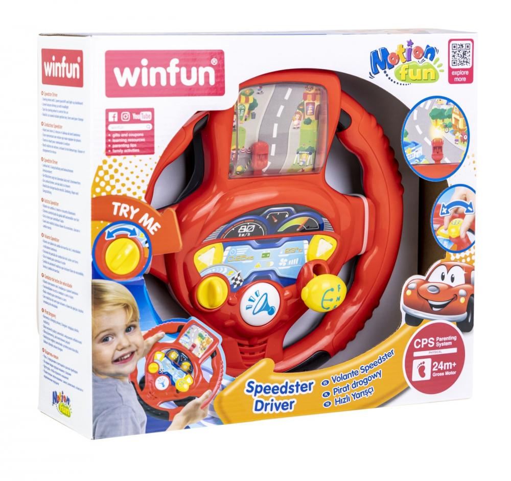 WINFUN VOLAN CU SUNETE SI LUMINI [4]