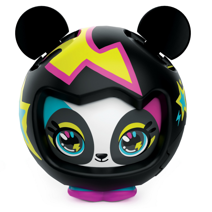 Zoobles Z-Girlz Figurină Transformare Ursuleț Panda  [3]