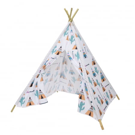 Corturi, cutii depozitare si textile pentru copii - Cort pliabil pentru copii, Multicolor, 120x120x155 cm