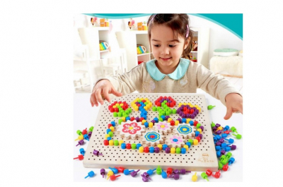 Jocuri si jucarii educative - Joc Creativ Mozaic tip Pixel