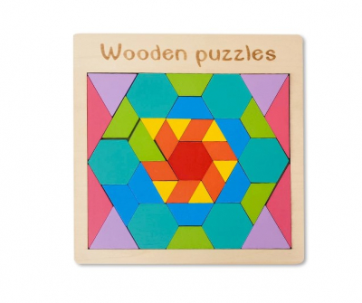 Jocuri si articole copii - Tangram Puzzle Clasic| AtelierulFamiliei