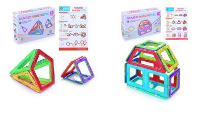 Jocuri si articole copii - Set de constructie magnetic 3D