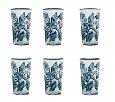 Articole Bucatarie - Set 6 pahare servire bauturi reci