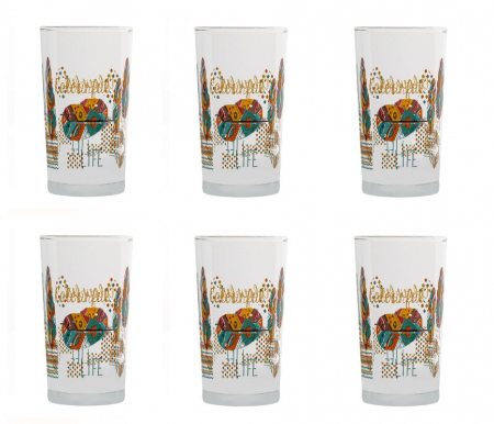 Articole Bucatarie - Set 6 pahare servire bauturi reci