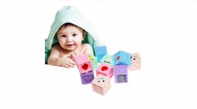 Set 10 Cuburi Siliconate Moi pentru bebelusi [1]