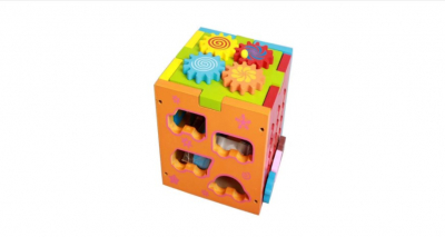 Cub educativ multifunctional din lemn cu diverse forme [1]