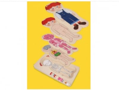 Puzzle - Puzzle educativ Corpul uman