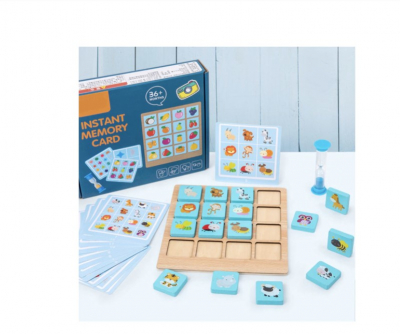 Joc educativ de concentrare Instant Memory Card [1]