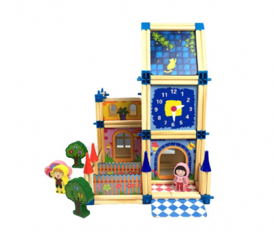 Set de construit din lemn Micul Arhitect [2]