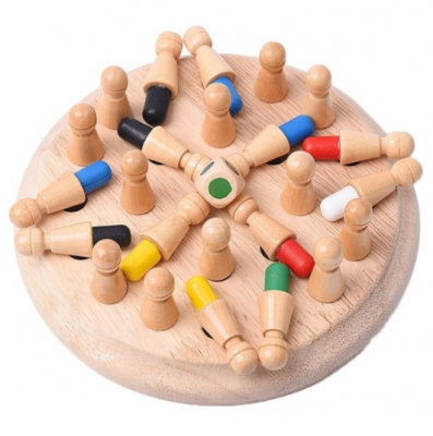 Joc de memorie din lemn - Memory Chess [2]
