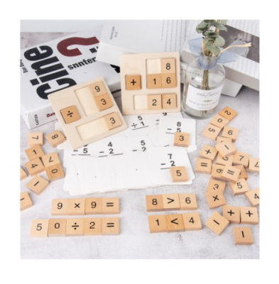 Joc de matematica din lemn [1]