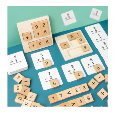 Joc de matematica din lemn [2]