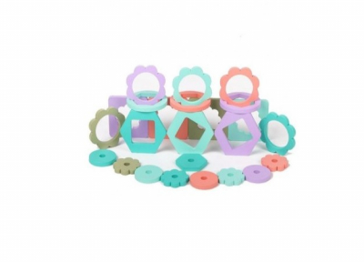 Joc Tip Montessori din lemn 4 Coloane Sortatoare [4]