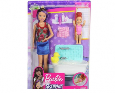 Papusi & accesorii - Set de joaca Papusa Barbie Babysitter