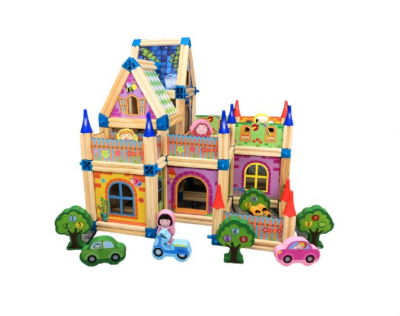 Set de construit din lemn Micul Arhitect [6]