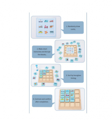 Joc educativ de concentrare Instant Memory Card [3]