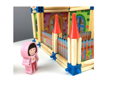 Set de construit din lemn Micul Arhitect [8]