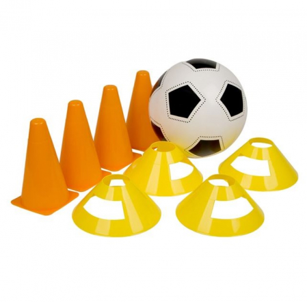 Jucării exterior pentru copii - Set de antrenament pentru fotbal