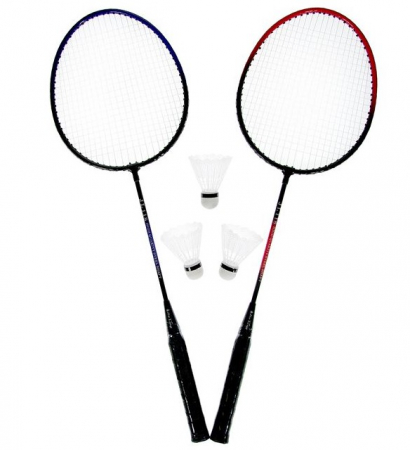 Jucării exterior pentru copii - Set 2 rachete de badminton pentru copii