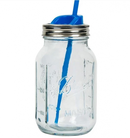 Set 6 recipiebnte tip Borcan cu capac si pai [1]