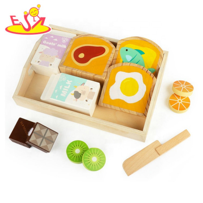 Jocuri si articole copii - Tavita cu accesorii pentru Micul Dejun din lemn