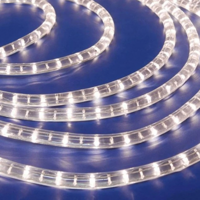 Articole pentru Craciun - Tub de lumină LED pentru interior/exterior 13 m - alb rece