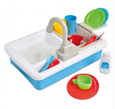 Jocuri si articole copii - Set de joaca Chiuveta realista cu accesorii incluse