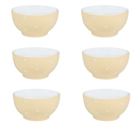 Boluri - Set format din 6 boluri de servit din ceramica pentru supa