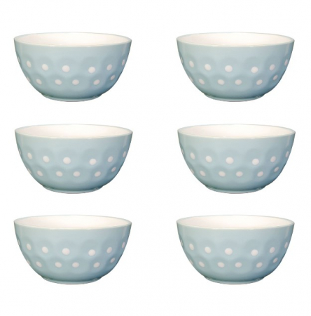Boluri - Set format din 6 boluri de servit din ceramica pentru supa
