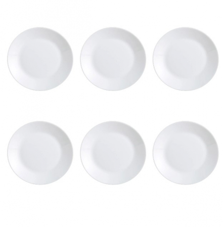 Farfurii - Set 6 farfurii pentru servire din opal 25 cm