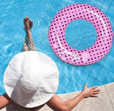 Colac de inot cu buline Summer Enjoy [2]