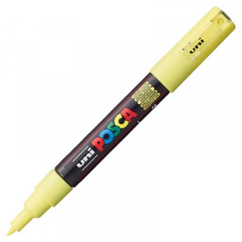 Produse marca POSCA - Marker UNI PC-1M Posca 0.7 mm,varf rotund,sunshine yellow