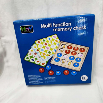 Jocuri si articole copii - Joc de memorie si asociere din lemn