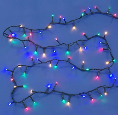 Instalatie de Craciun cu 100 de becuri LED [1]