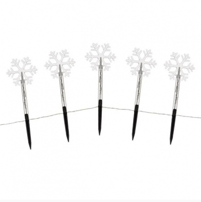 Luminite decorative de Craciun cu design in forma de fulg de zapada [1]