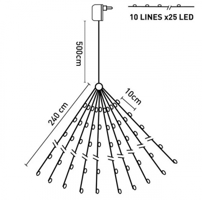 Instalatie de Craciun cu 250 de becuri LED [1]