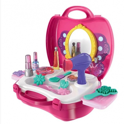 Set de joaca pentru fetite Trusa de machiaj din valiza [1]