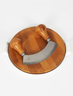Articole Bucatarie - Set platou servire si cutit