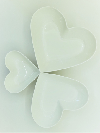 Set 3 platouri servire in forma de inima [1]