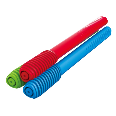 Carioci colorate triunghiulare Keyroad Capfix Connectible, 24 culori/set [3]