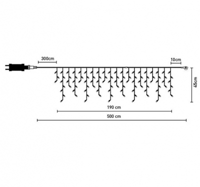 Instalatie de Craciun cu 100 de becuri LED [2]